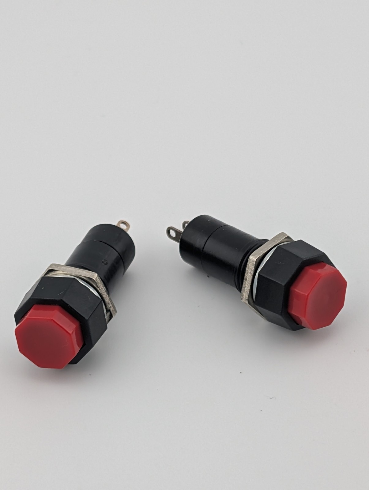 SPST (On-Off) Push Button Switch 2 Pack