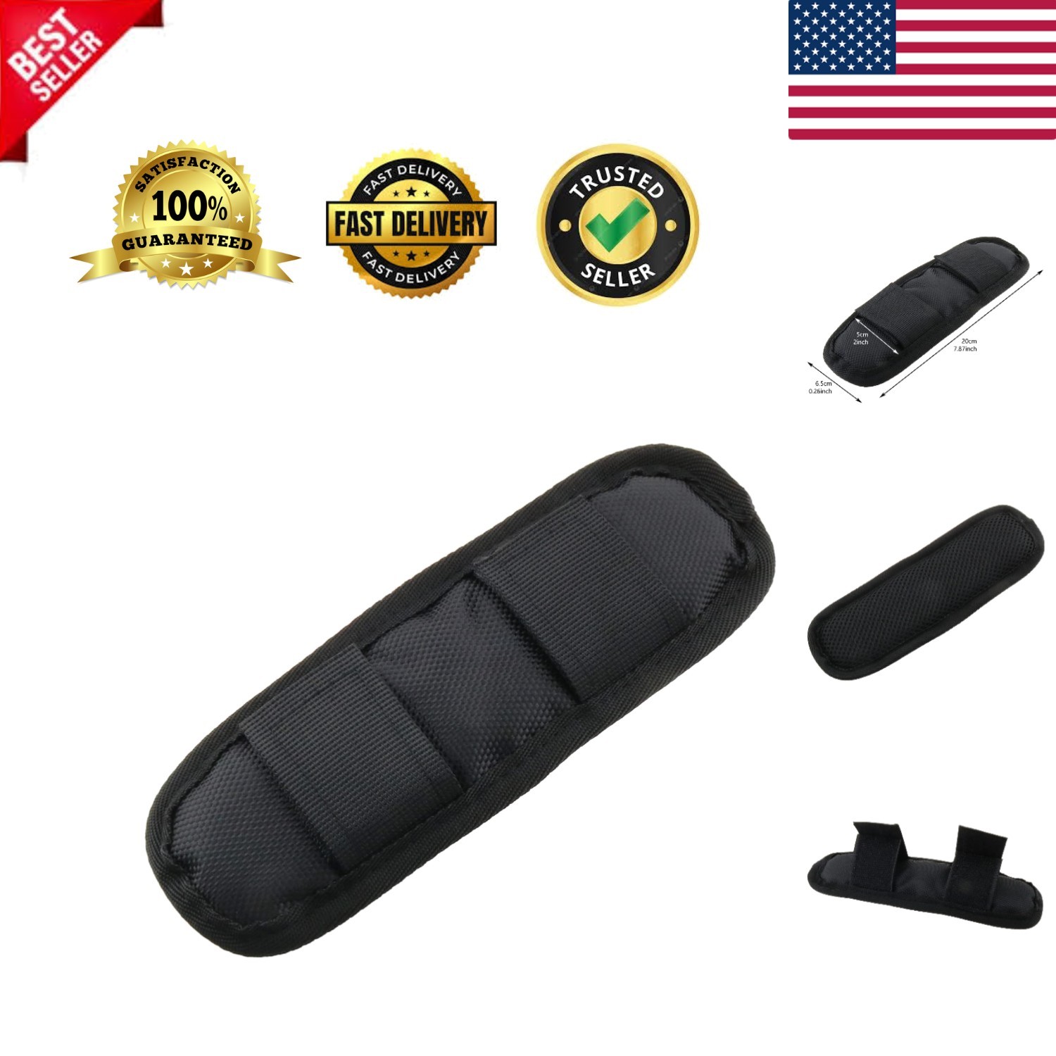 High-Quality Removable Backpack Shoulder Straps - Sweat-Absorbing Design