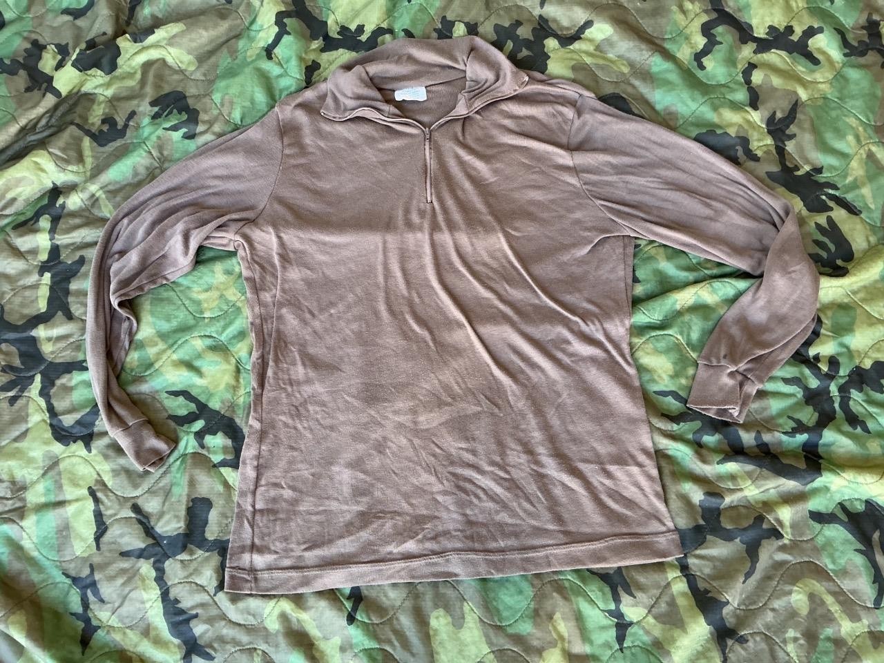USMC Army Military Surplus Cold Weather LWCWUS Undershirt Shirt Base Layer LARGE