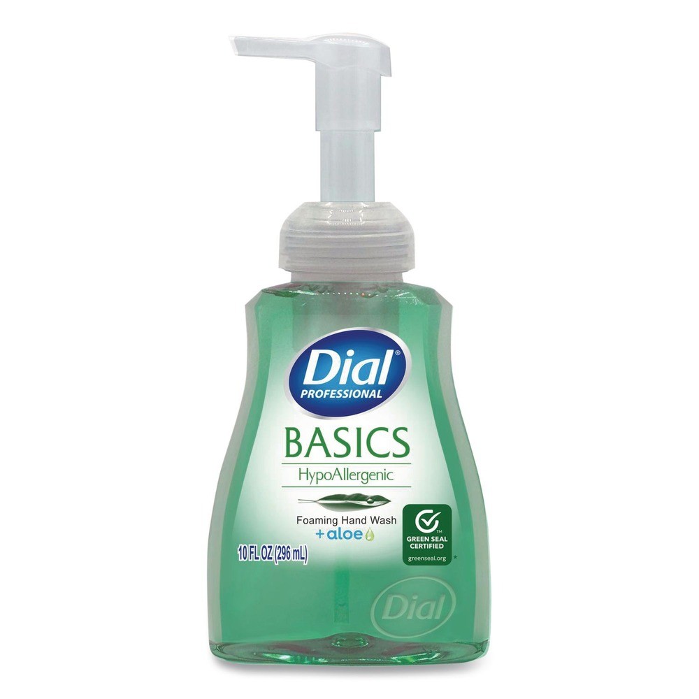 Dial Professional 35432EA 10 oz Hypoallergenic Foaming Hand Wash - Aquatic New