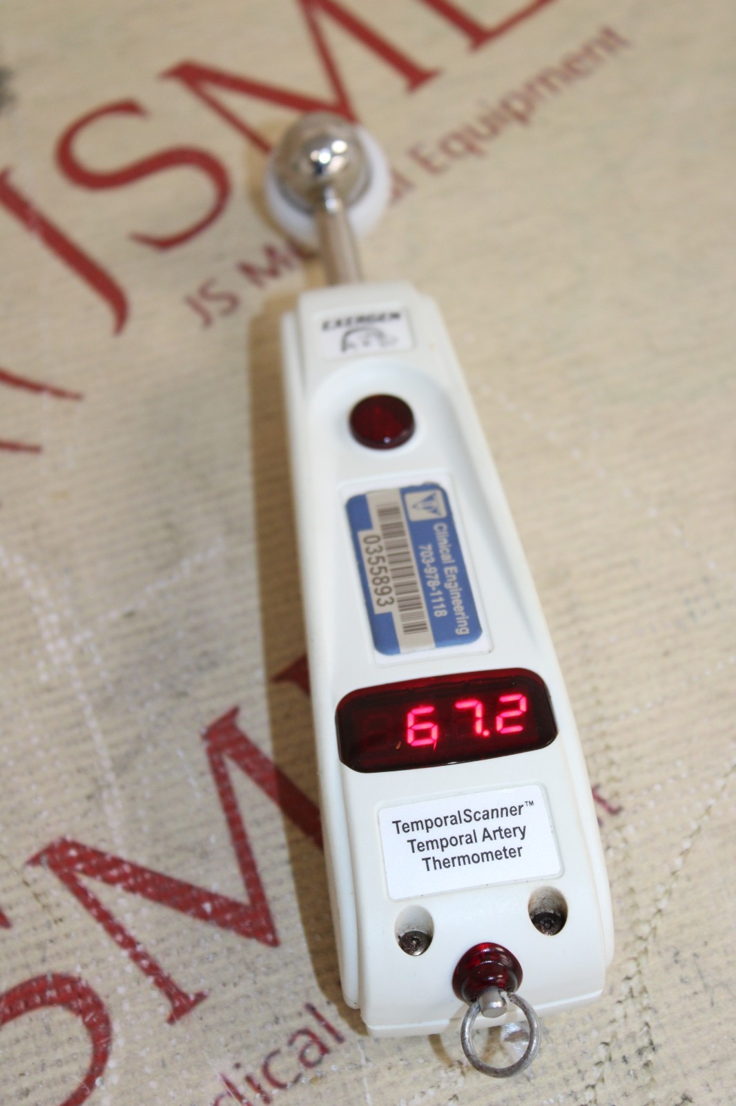 Exergen TAT-5000 Arterial Temporal Scanner Infrared Thermometer