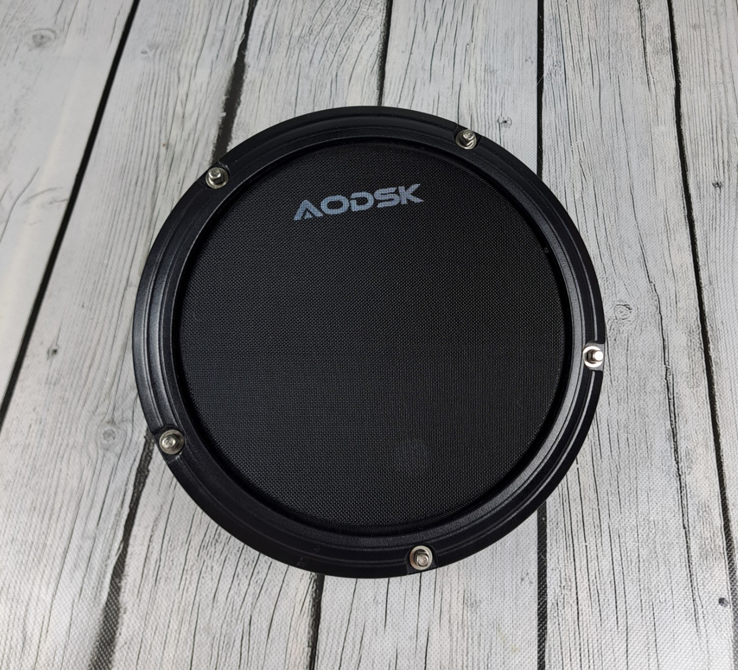 Aodsk 8" Single-Zone Mesh Head Electronic Drum Pad Trigger