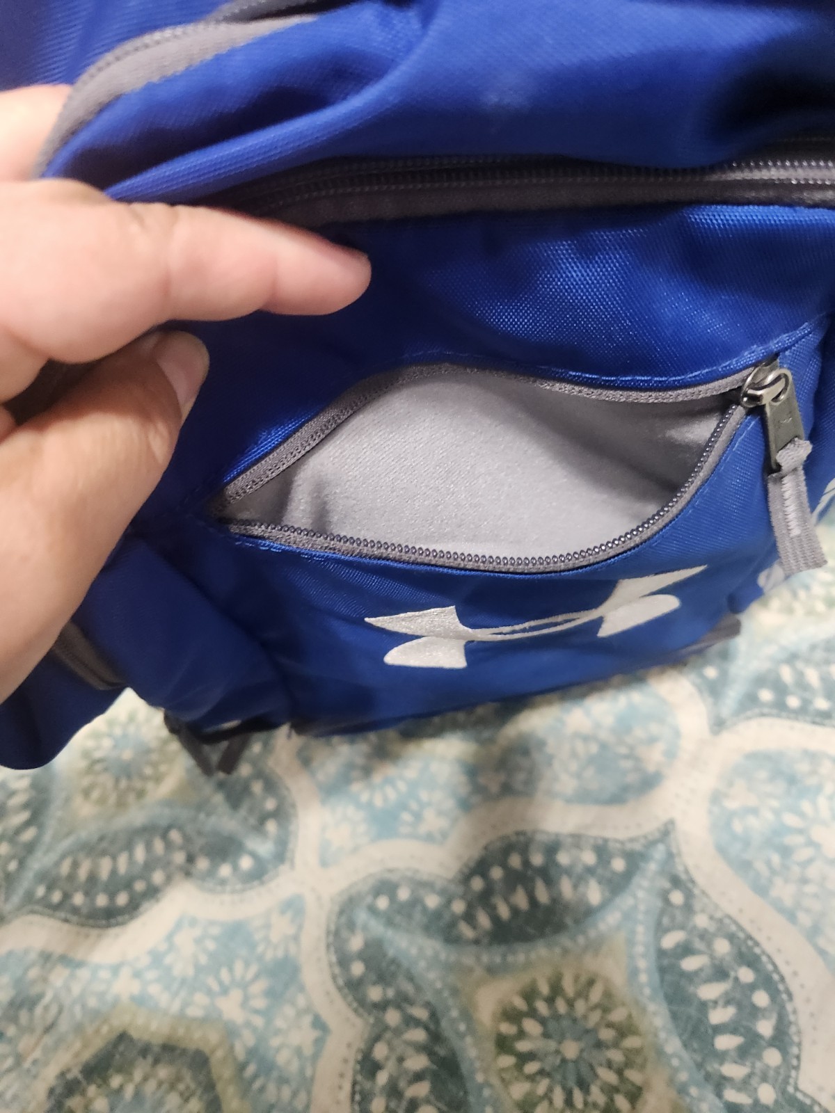 Under Armour Storm 1 Blue Backpack - Excellent Used Condition
