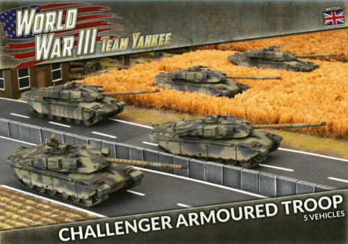 Team Yankee British Challenger Armoured Troop TBBX11