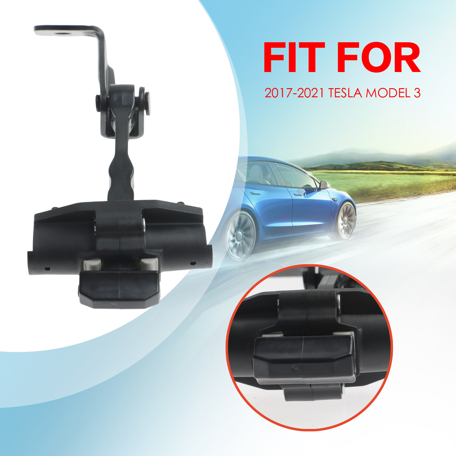 Door Check Stopper Assembly Right Side For Tesla Model 3 2017-2021