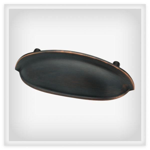 3" Avante Cup Pull Bronze with Copper Highlights