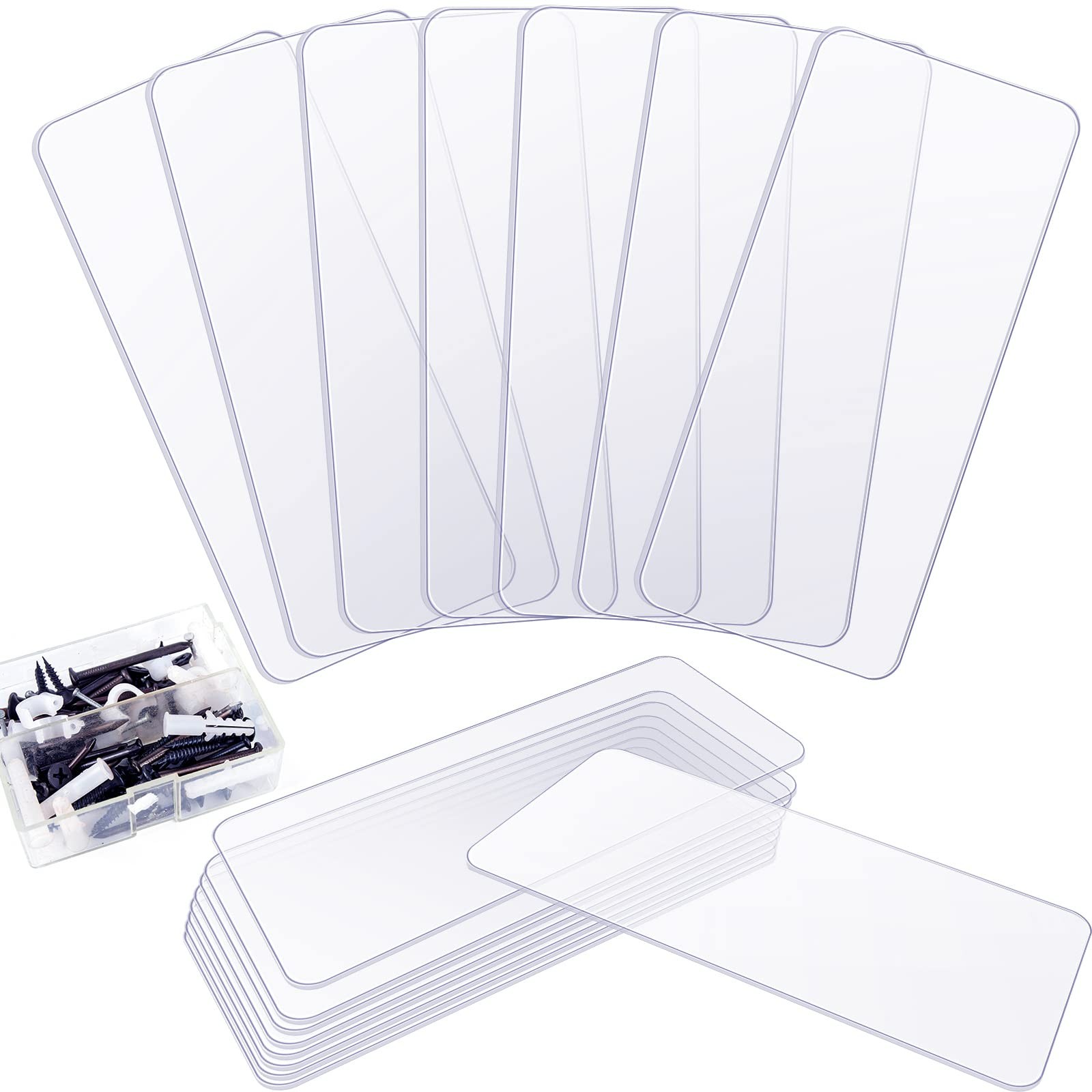 16 Pack 4.25 x 2 in Drawer Dividers for Plastic Storage Bins Storage Hardware...