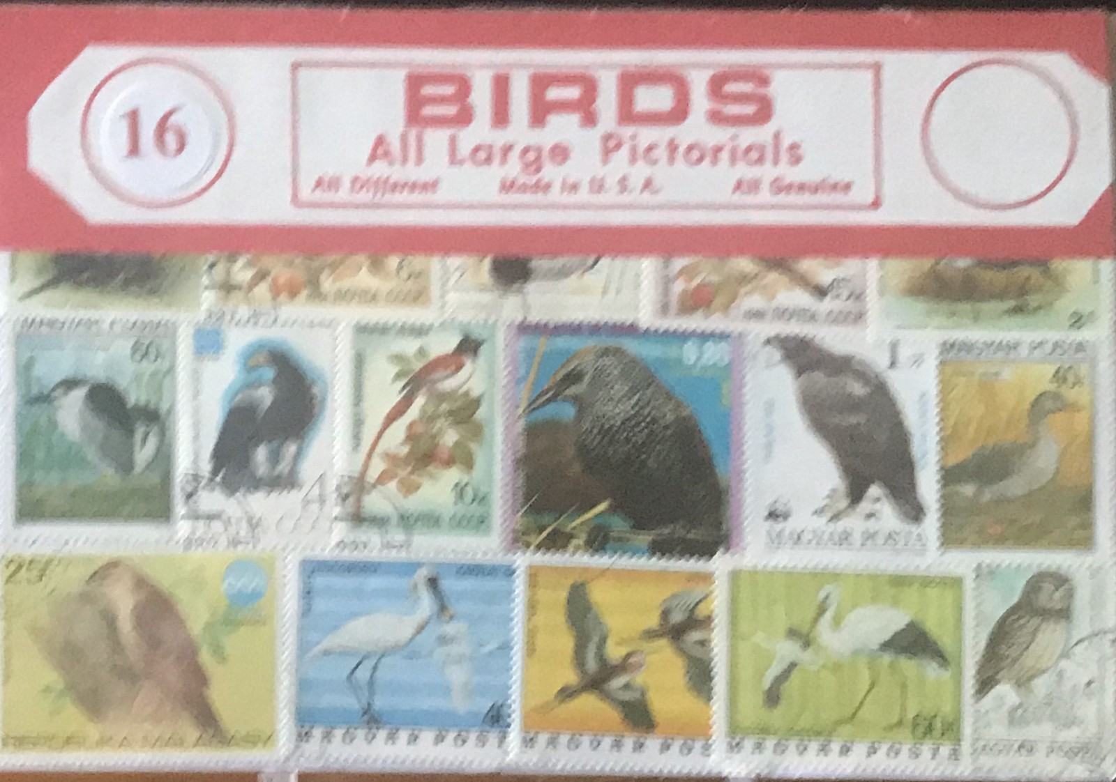 Stamp Packet - Birds