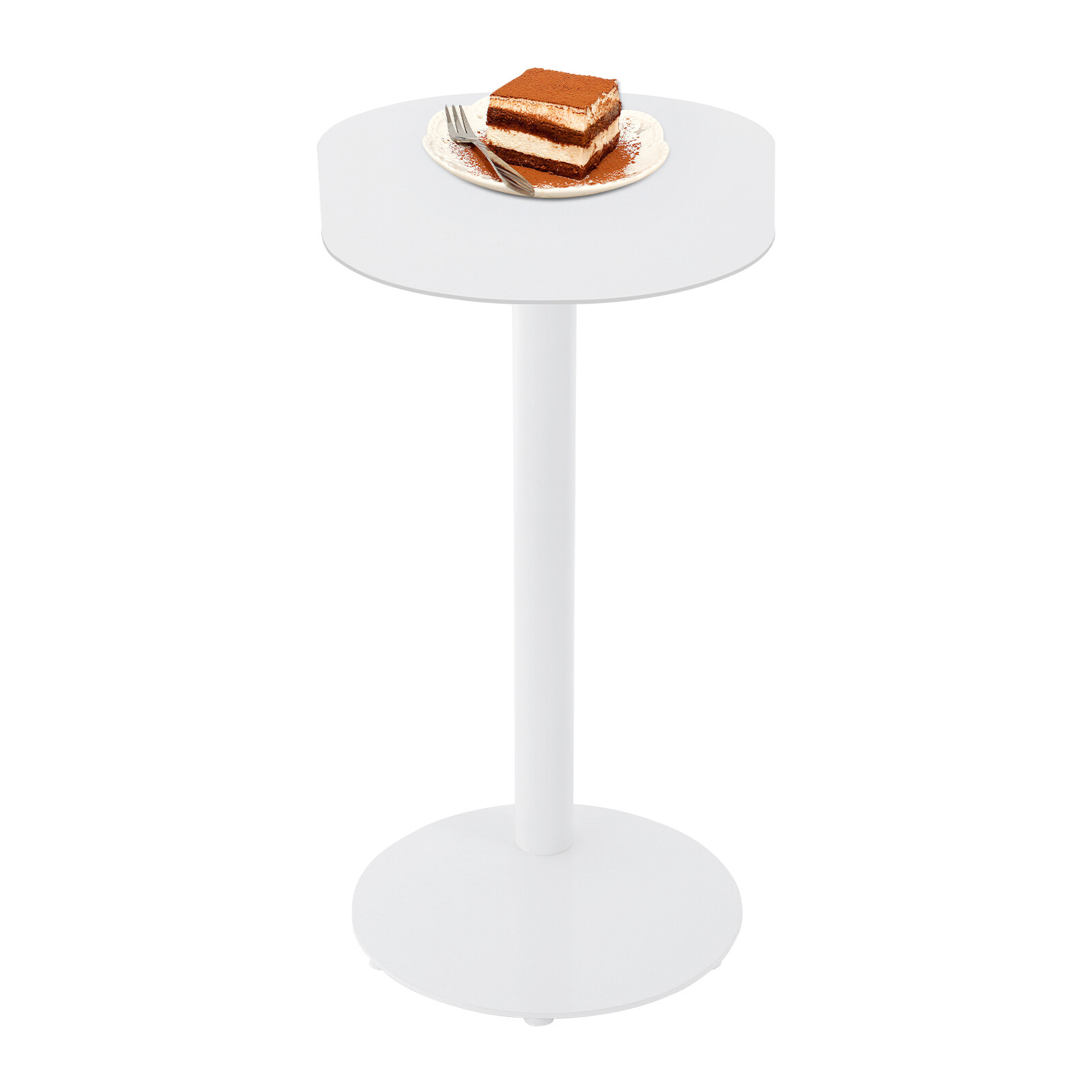 63cm C-shaped Side Table Couch Side Table 7.5kg Iron End Table For Laptop