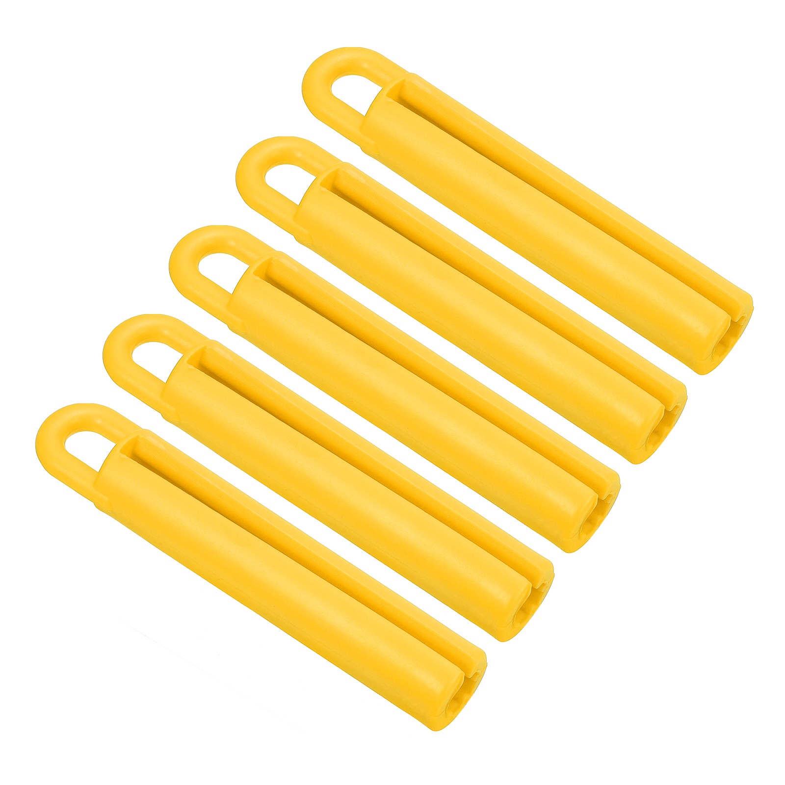 5pcs 4" Snooker Pool Cue Hook Billiard Stick Stand Yellow