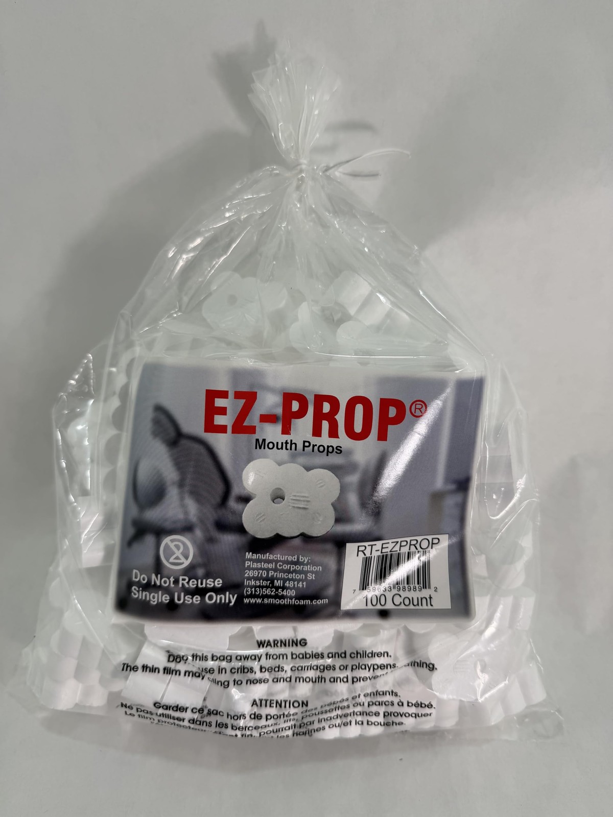 EZ Prop ­® Disposable Mouth Prop - 100 Count
