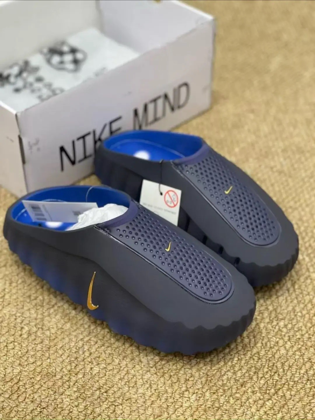 Nike Mind 001 Blue HQ4307-400 Men shoes Blackened
