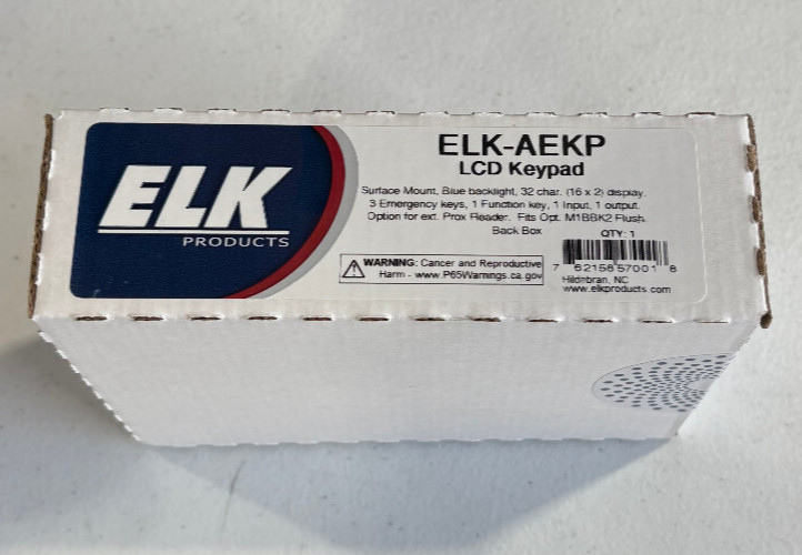 ELK-AEKP  LCD Keypad Surface mount