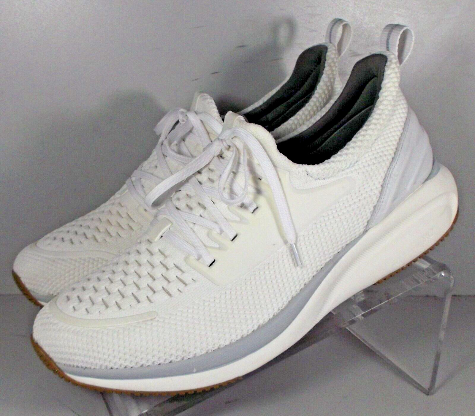 259298 SP50 TR1-SPORT MEN'S SHOES SIZE 9 OFF WHITE KNIT JOHNSTON & MURPHY