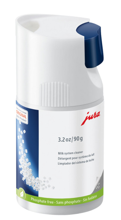 Jura Milk System Cleaner Mini-Tabs w/Dispenser (90g bottle) for all Jura Frother