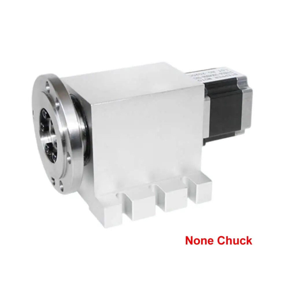 CNC Harmonic Drive Splitter Head 4th Axis 100 Mm Chuck 3 / 4 Jaws A Axis