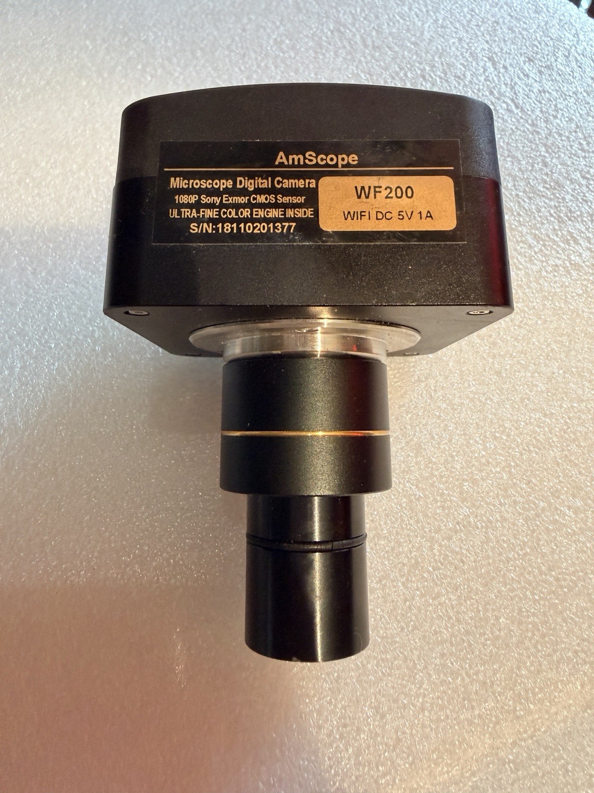 AmScope WF100 720p Wi-Fi Microscope Digital Camera