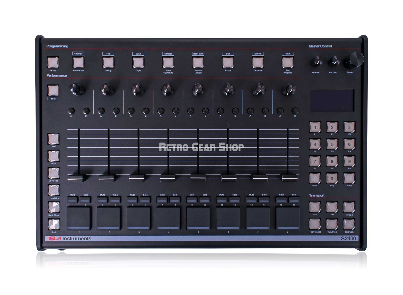 Isla Instruments S2400 Sampler Drum Machine with Hard Case