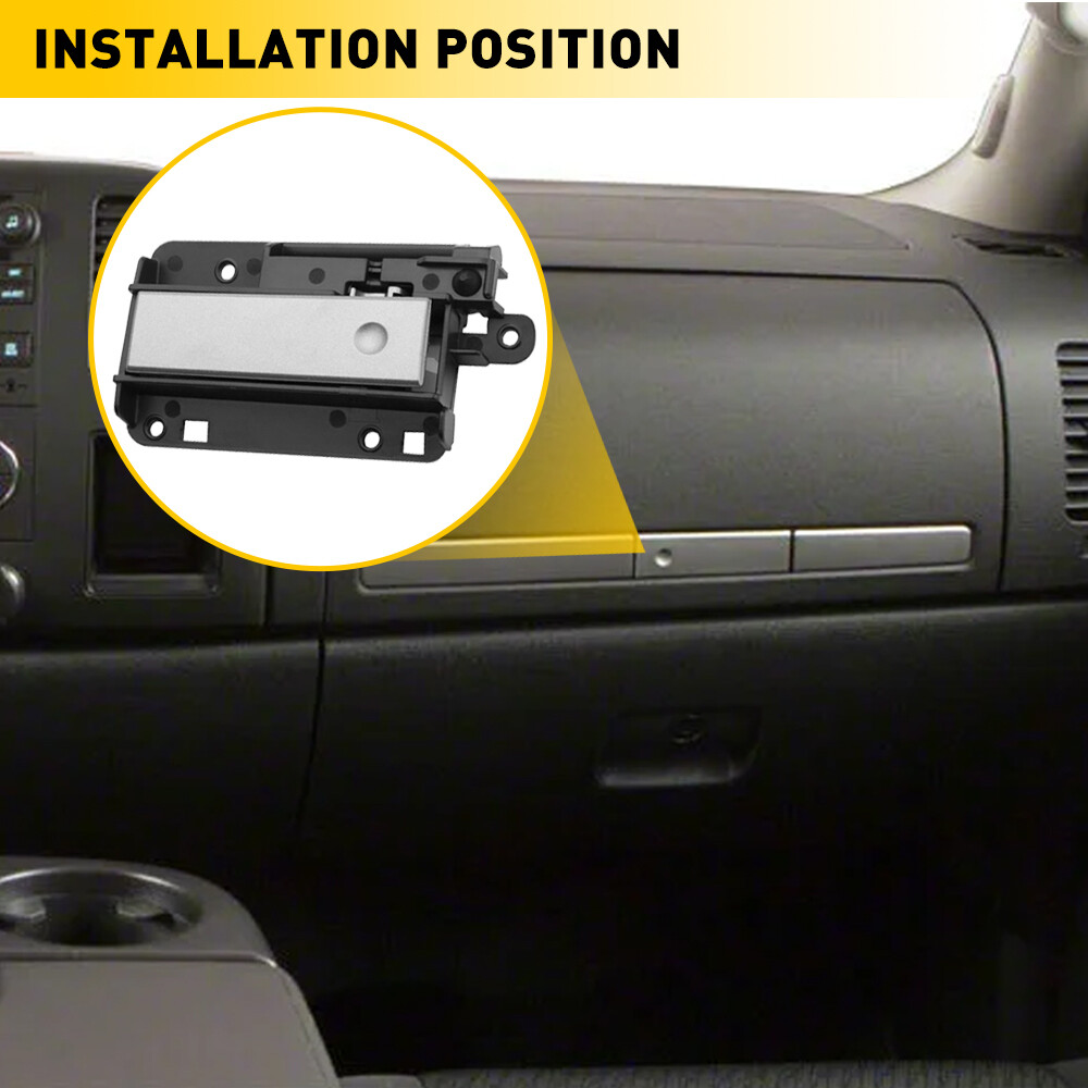 For 2008-2013 GMC Sierra 1500 Upper Glove Box Latch Release Handle Replacement A