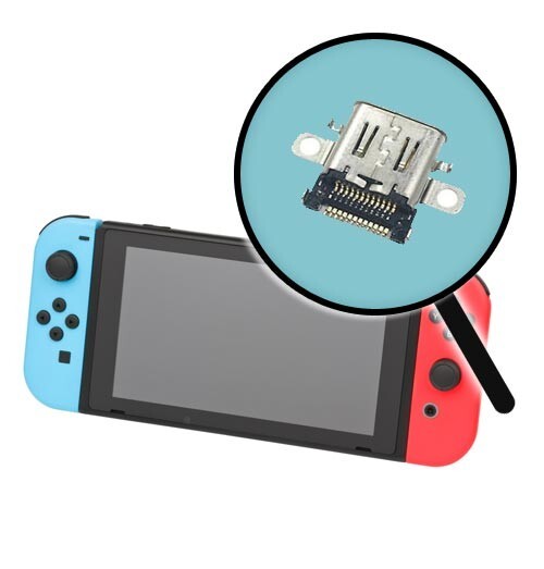 Nintendo Switch Charging Port Repair – Not Charging / Loose USB-C Fix – Mail-In
