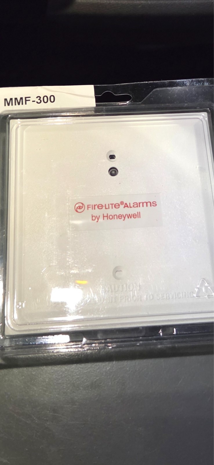 Fire-Lite MMF-300 Addressable Monitor Module - White