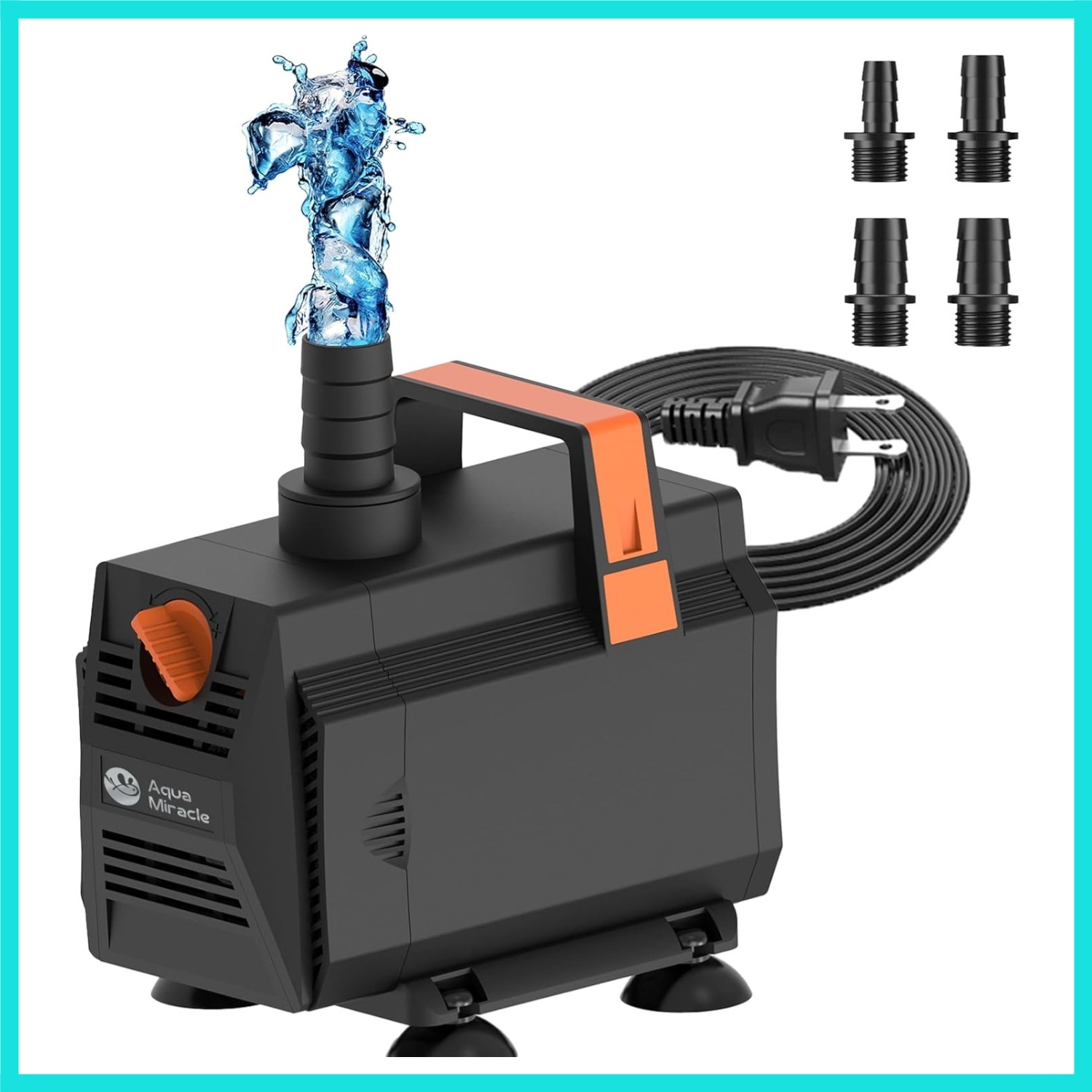 600GPH Submersible Water Pump Pond Pump2270L/H, 35W, Water Fountain Pump Aqua...