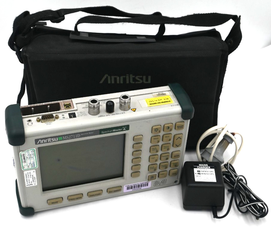 Anritsu MS2711D Spectrum Master 100 kHz to 3.0 GHz Handheld Spectrum Analyzer