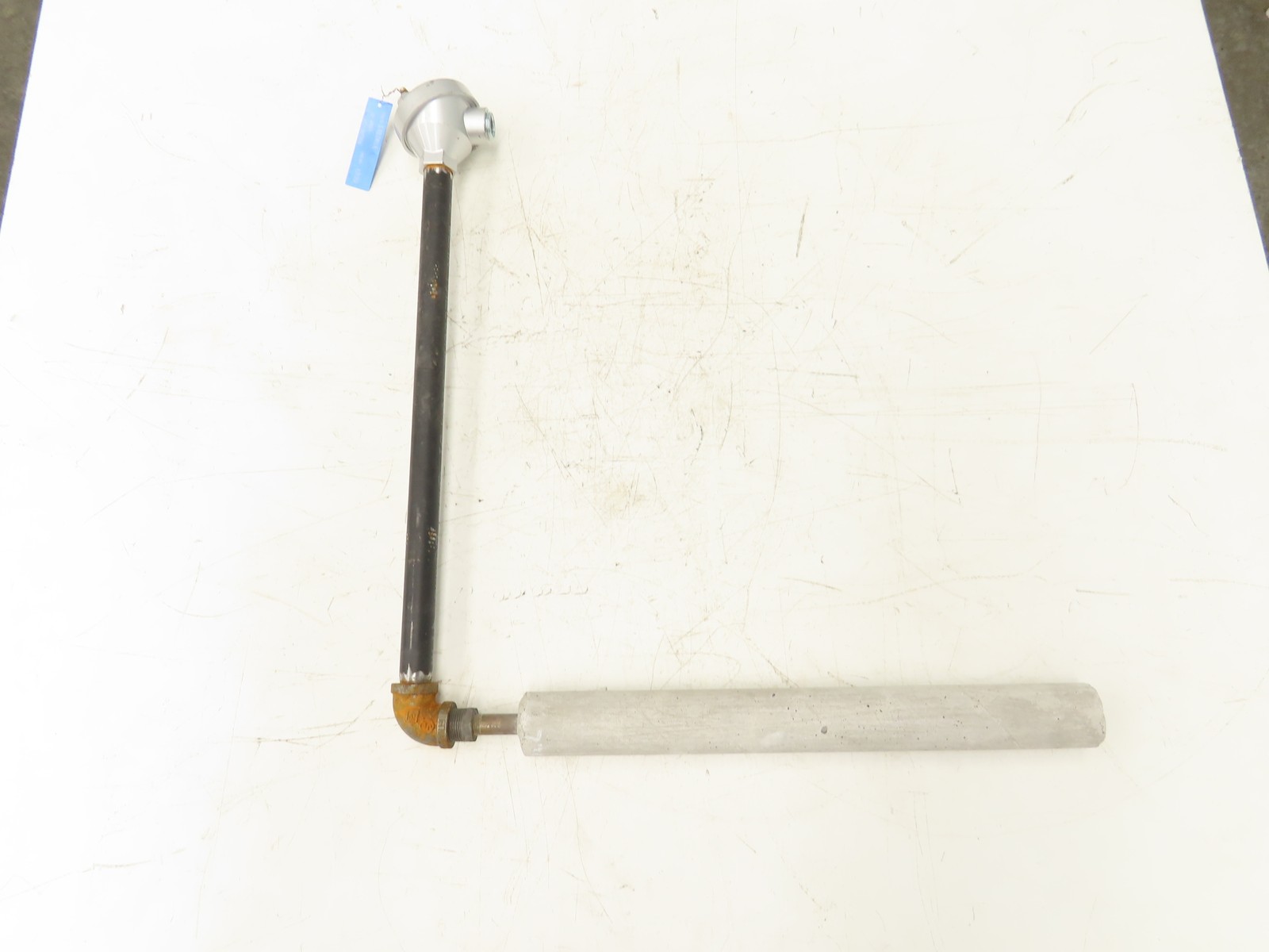 Ultra Furnace EXED01A Thermocouple Pipe Well 18"x 20" Concrete 90° Elbow 3/4"NP