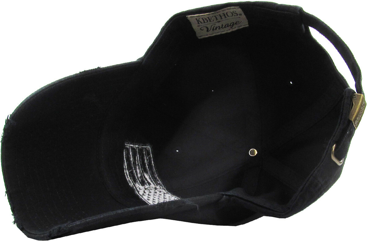 Thin Blue Line Law Enforcement Police Distressed Adjustable Dad Hat