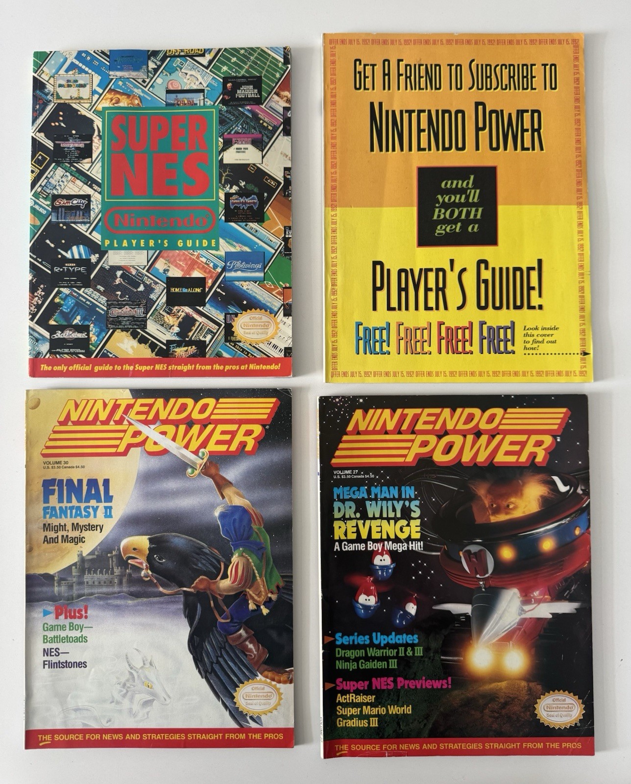 Nintendo Power & Strategy Guides Lot