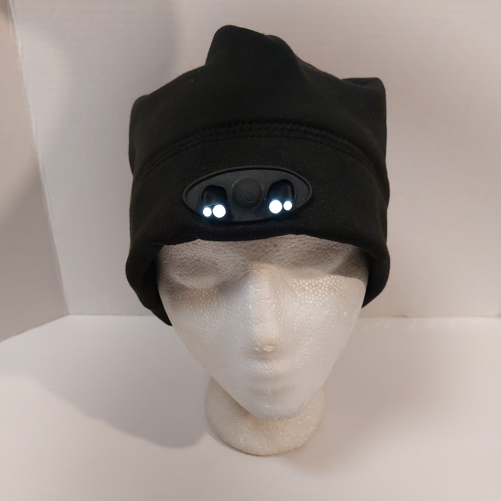 PowerCap Lighted Headlight Beanie Hat Cap Headlamp Beanie