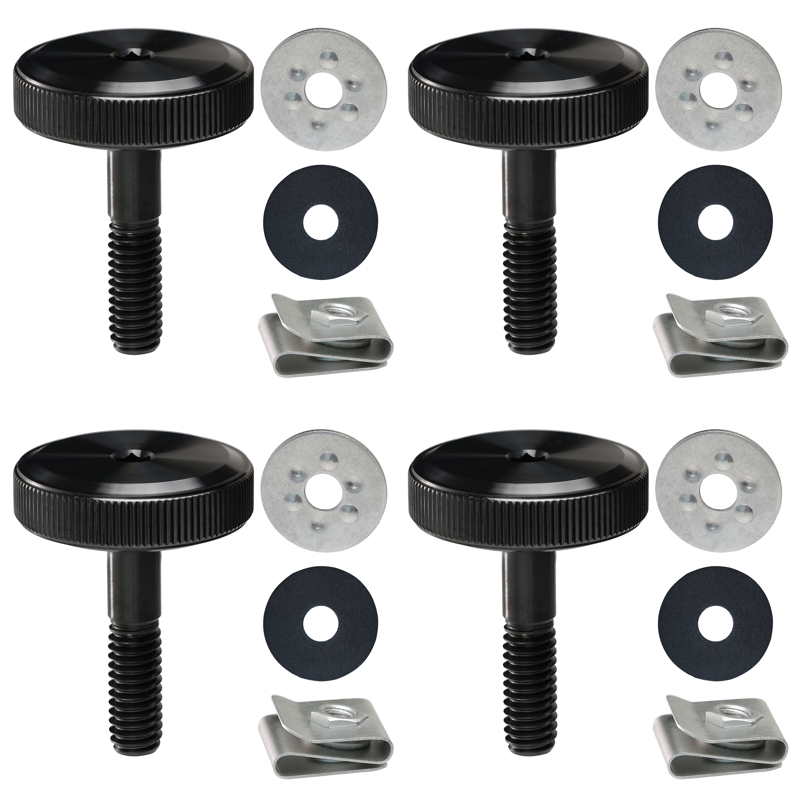 Fenrir Motorcycle Saddlebag Locks Security Bolt Knobs Fasteners Hardware Kit