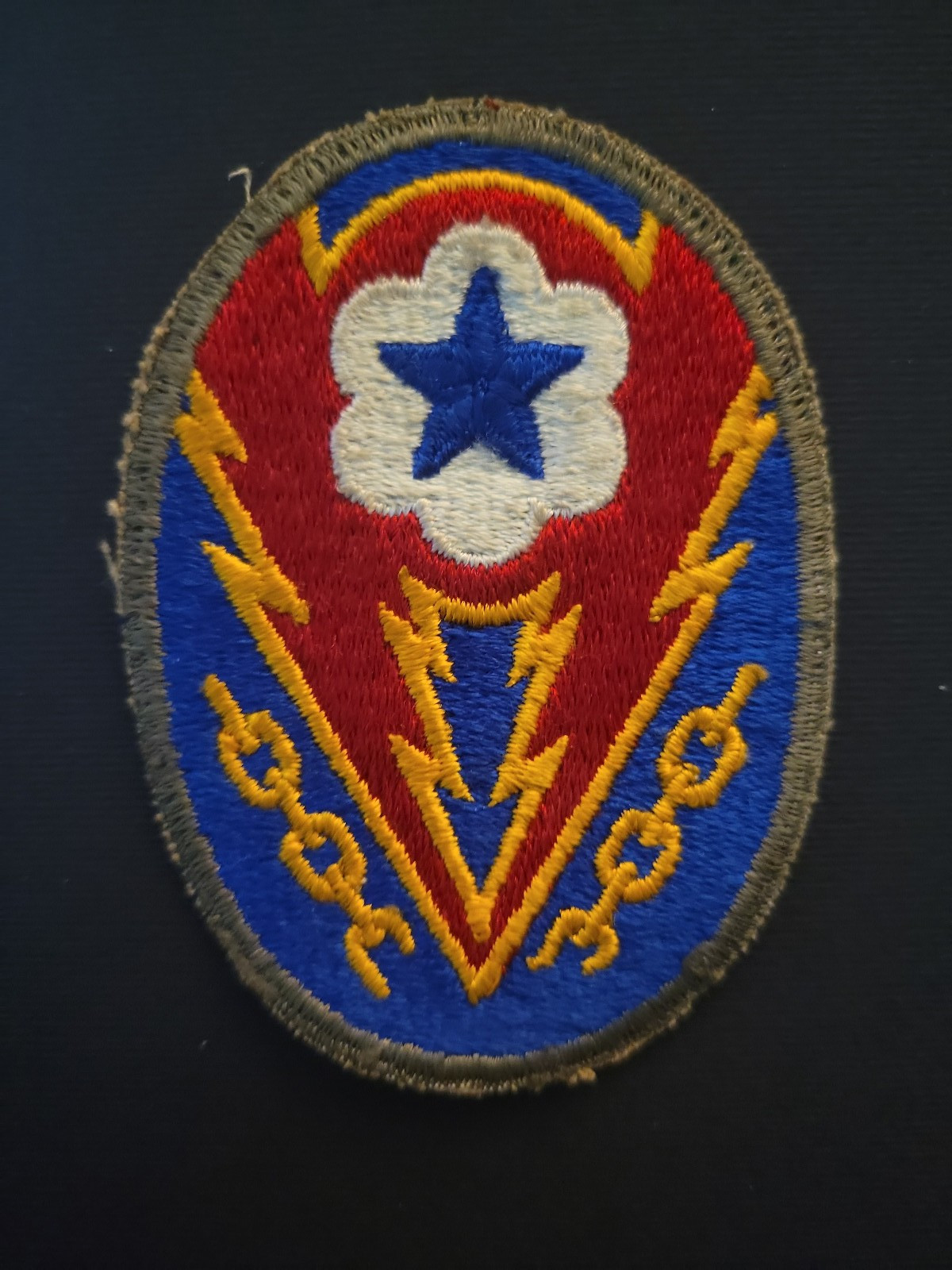 European Theater of Operations United States Army ETOUSA patch SSI WWII WW2