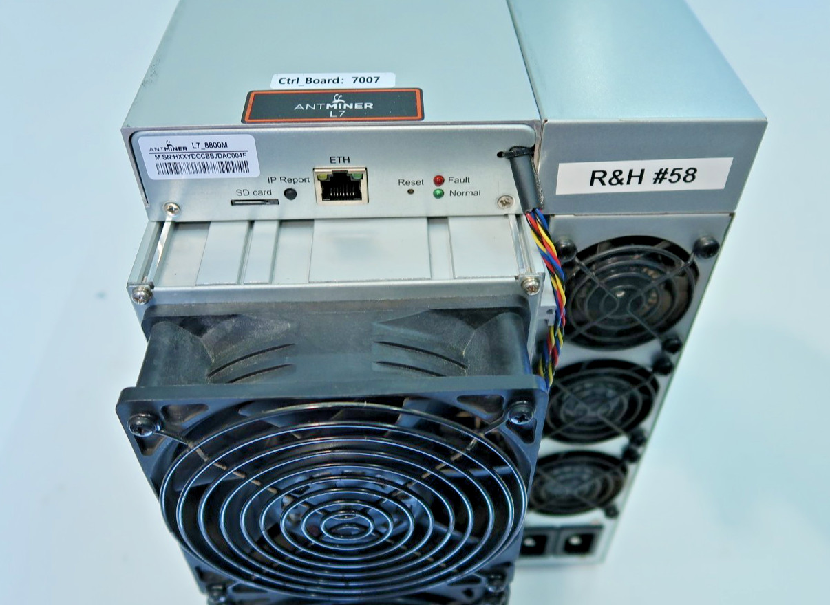 Bitmain Antminer L7 8800MH/s Scrypt/DOGE Miner.  Good Used Condition. #58