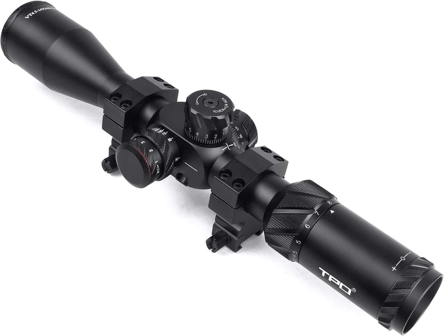Sniper Scope 4.5-14x44 First Focal Plane  Rifle Scope 30mm Tube  MOA Reticle