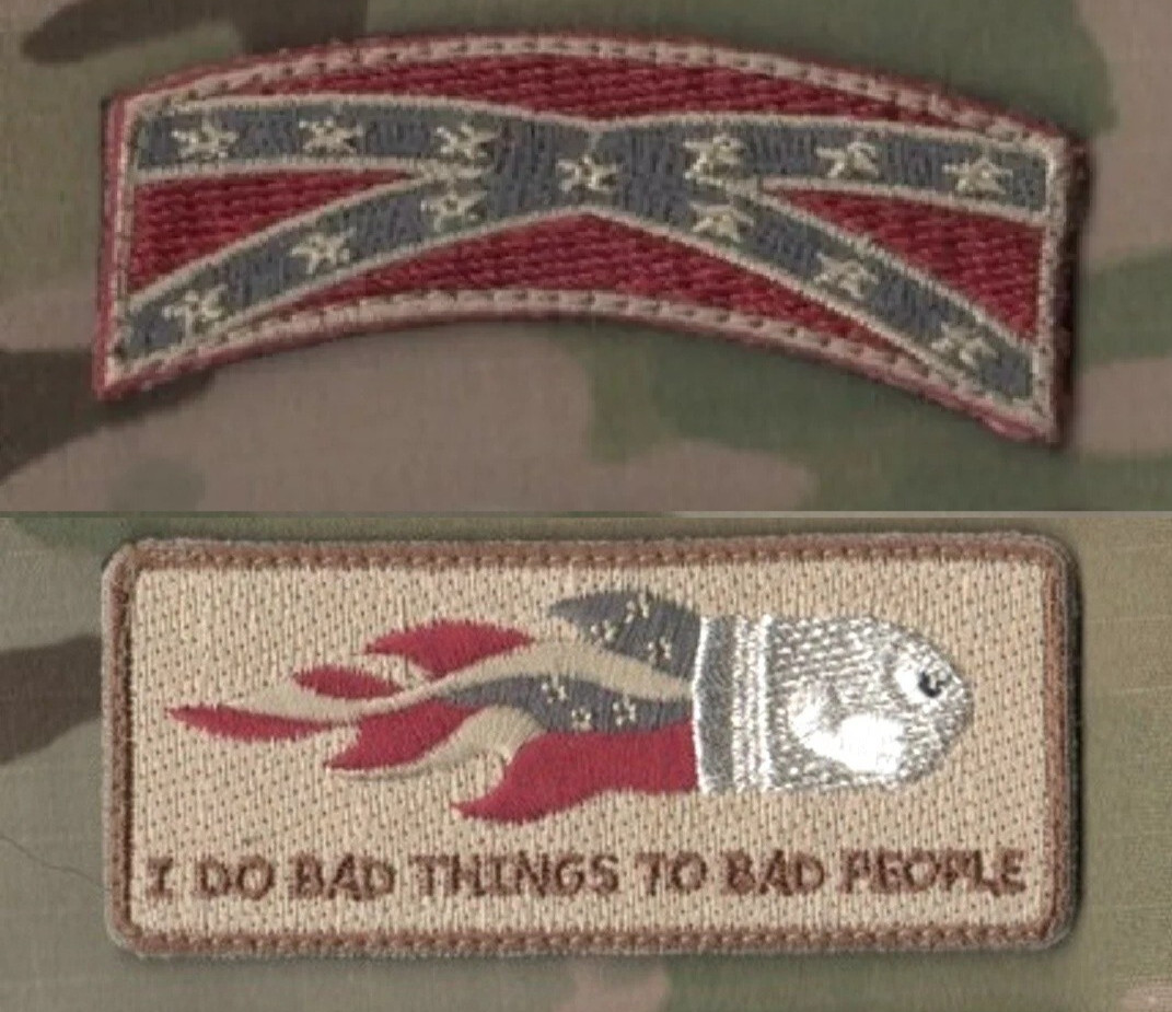 SEAL ODA SAS JTF DEATH FROM FAR SNIPER vêlkrö 2-PC:  DO BAD THINGS TO BAD PEOPLE