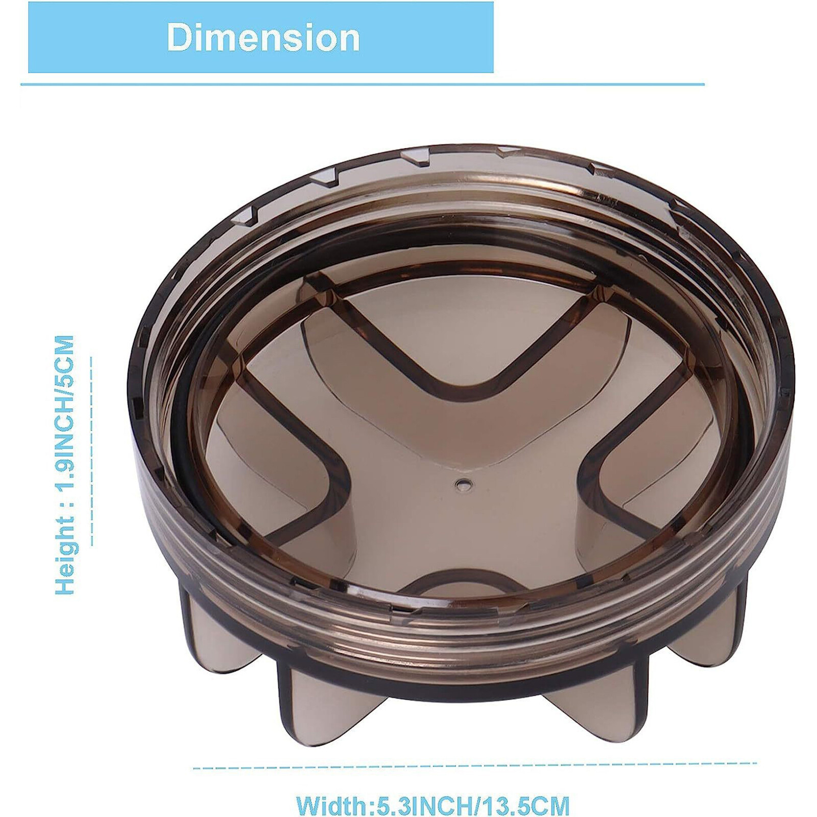 Swimming Pool Pump Strainer Lid Strainer Cover Replace For 3/4HP 2400GPH 75110