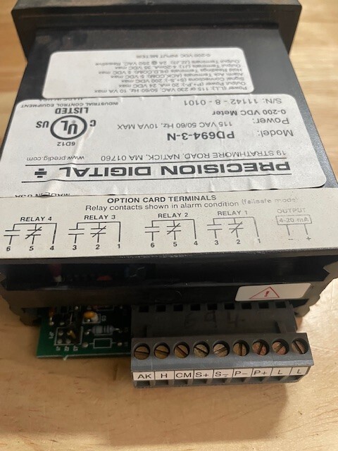 PRECISION DIGITAL PD694-3-N / PD6943N (New Open box)