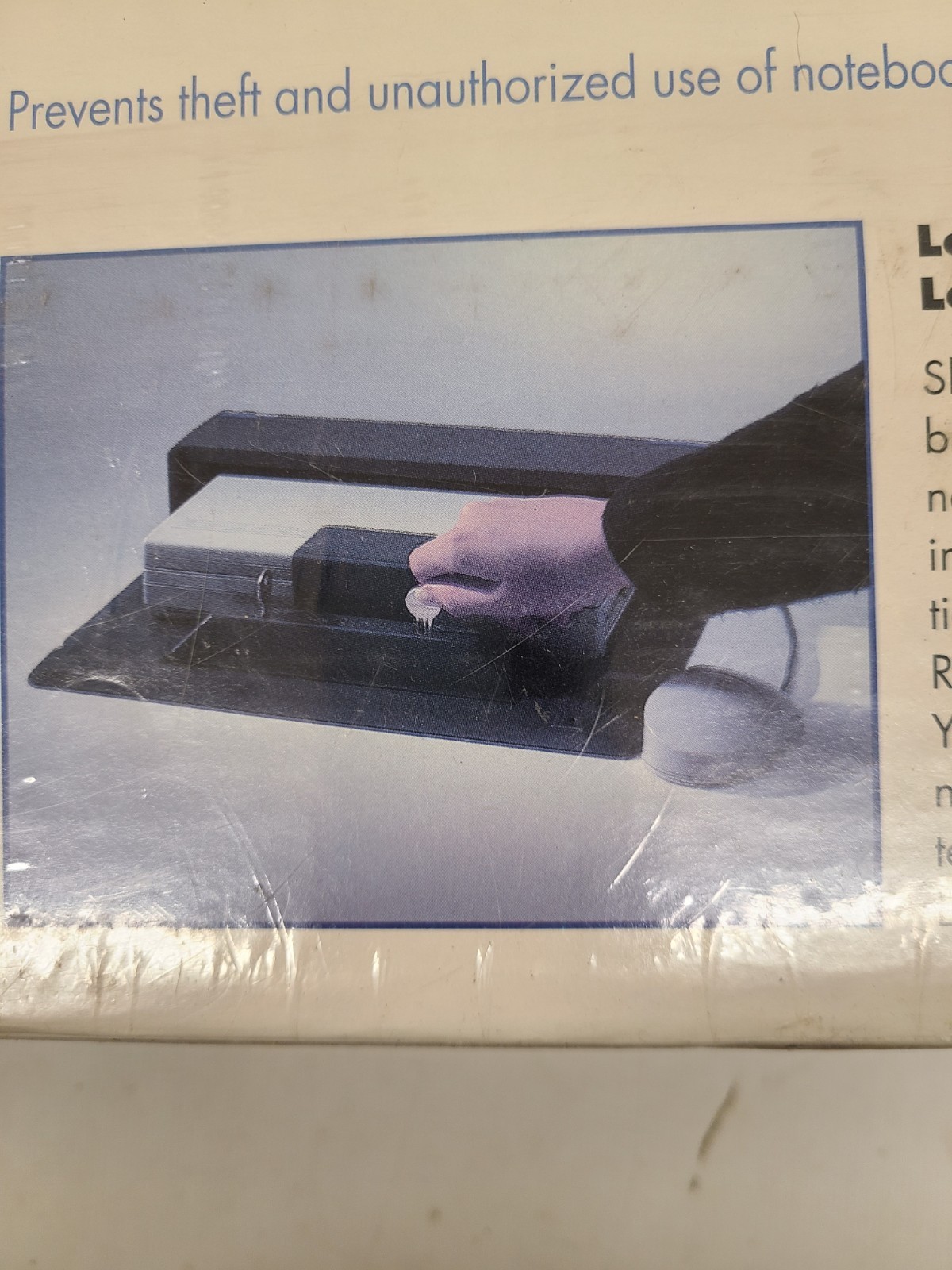 Anchor Lock Dock Computer Security System