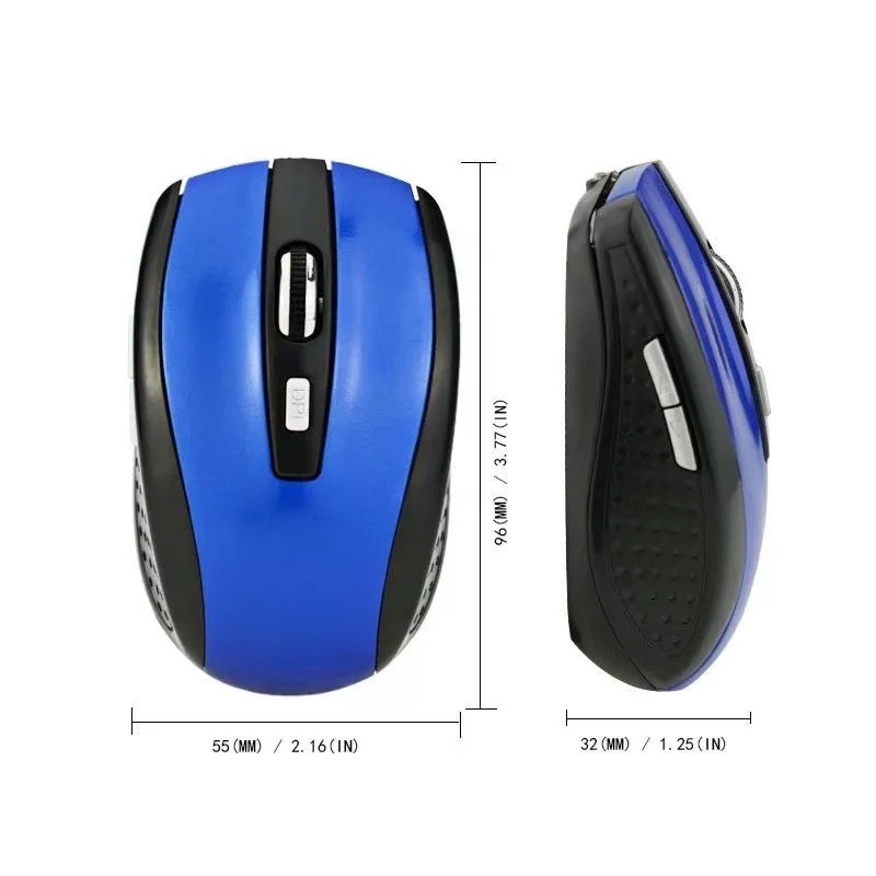 Wireless Optical Mouse Mice 2.4GHz USB Receiver