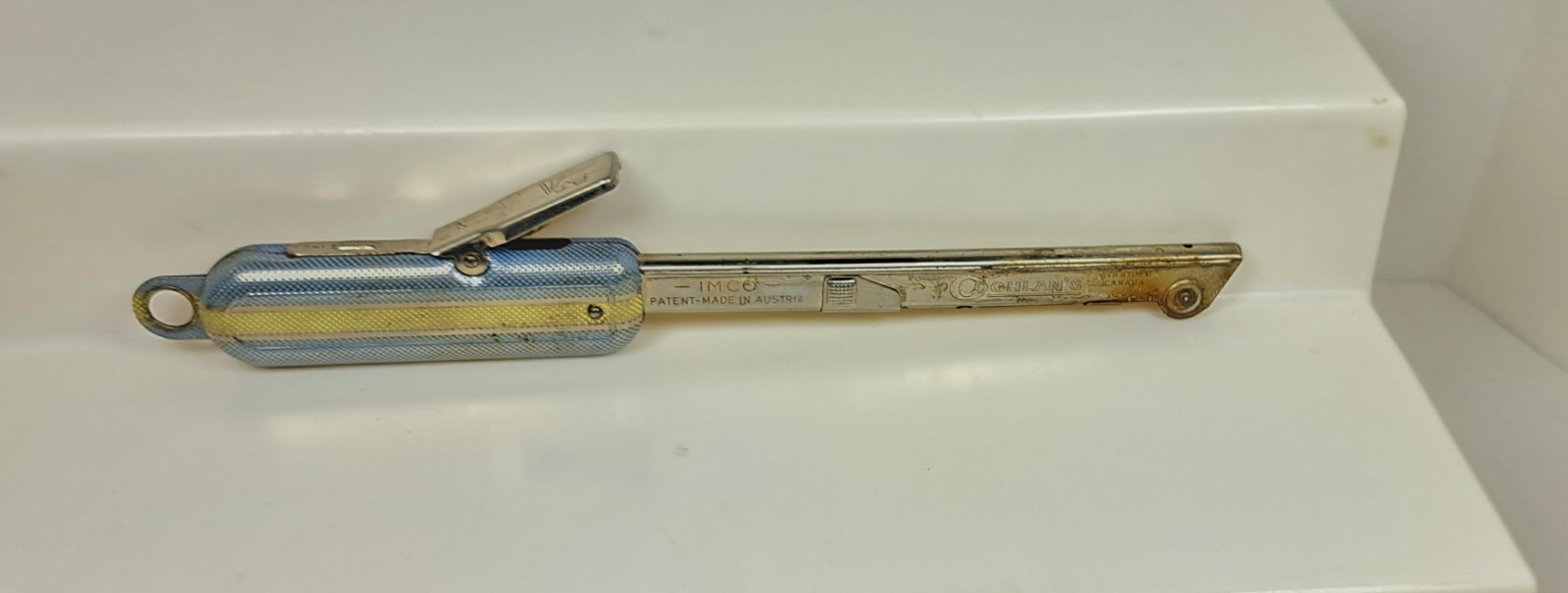 Vintage Cochlan's IMCO Flint Striker/Sparker Stove Lighter-working
