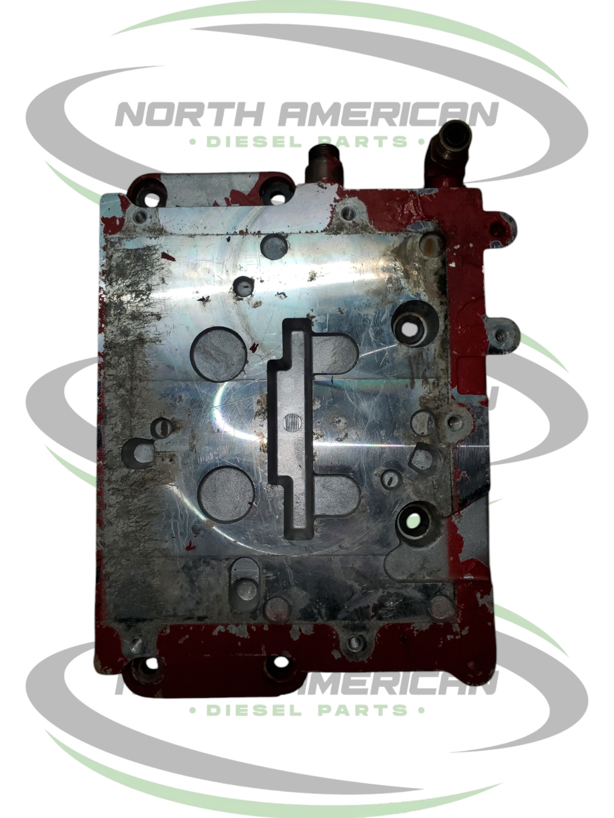Used Cummins ISM ECM Cooling Plate - 4076946