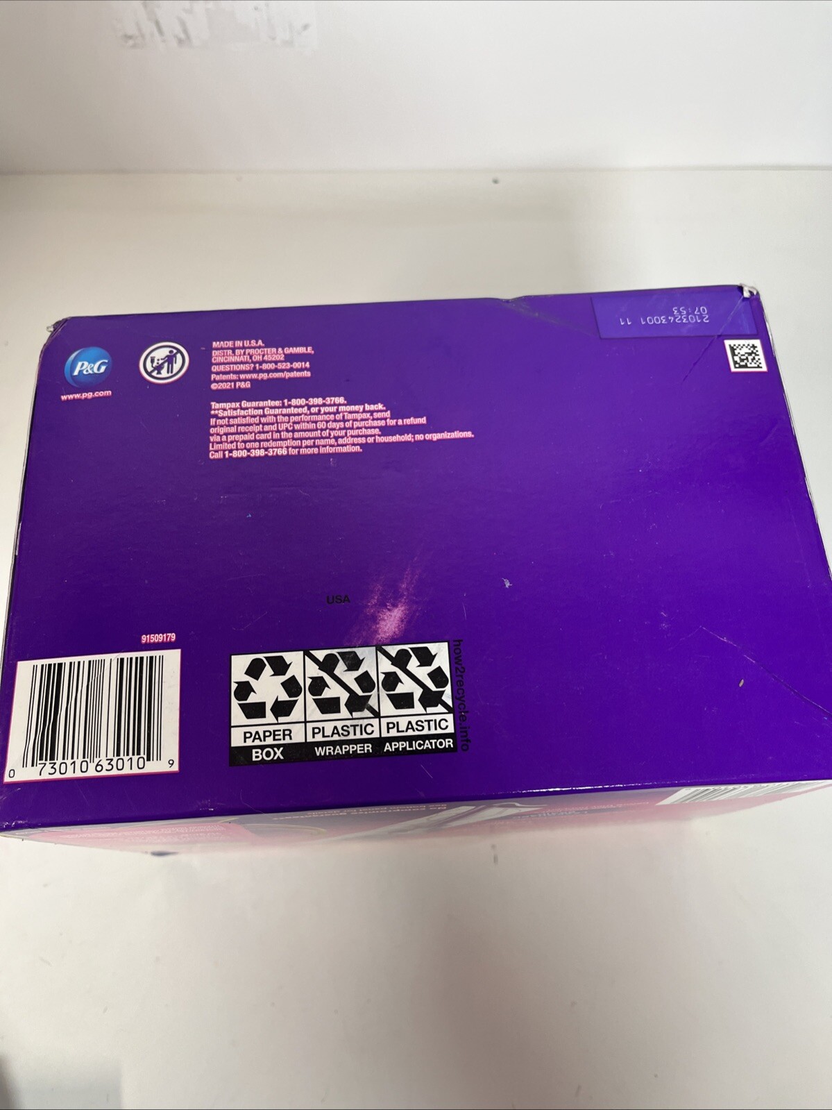 TAMPAX 784 CT, (48 Regular/36 Super)