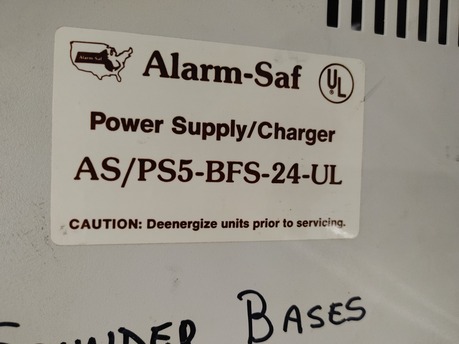 ALARM-SAF AS/PS5-BFS-24-UL