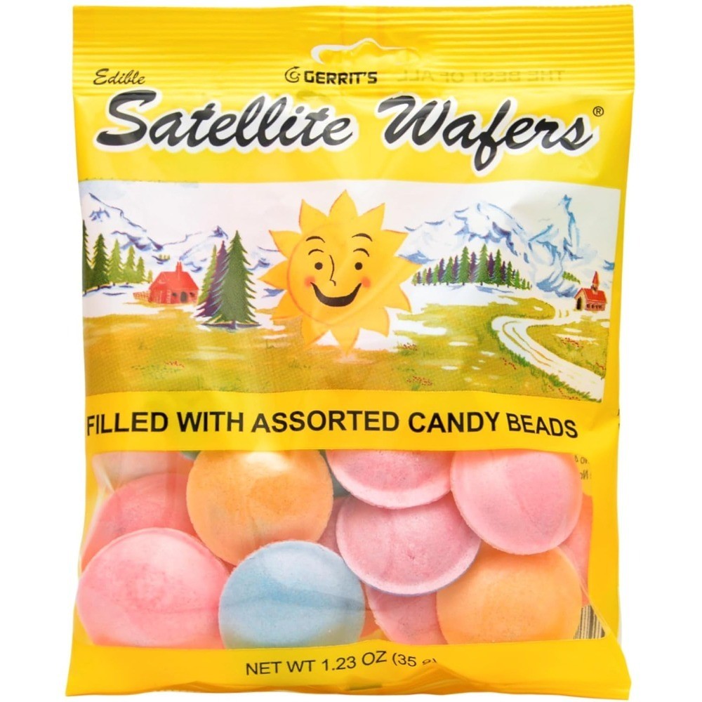 Satellite Wafers 1.23 Ounce Resealable Bag Snack Pack
