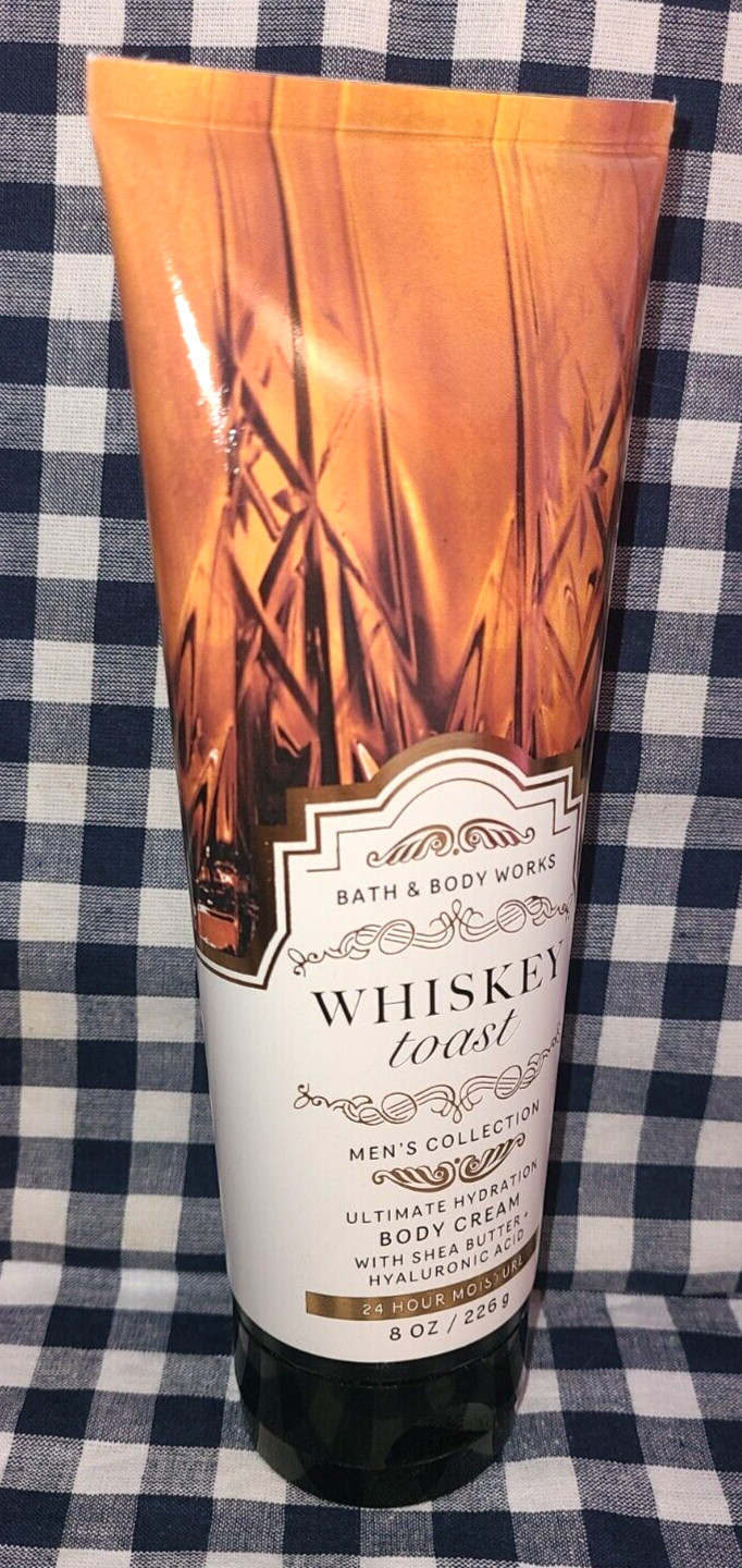 ALL NEW Whiskey Toast Ultimate Hydration Body Cream 8 oz Bath & Body Works