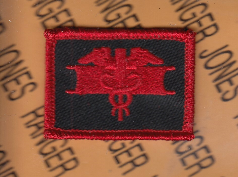 US Army EFMB Expert Field Medic Badge LEGACY VETERANS Motorcycle 2" patch m/e