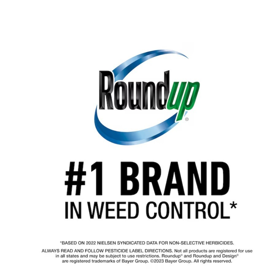 [2 Pack] Roundup Weed Grass Killer4 64 fl oz Concentrate Weed and Grass Killer
