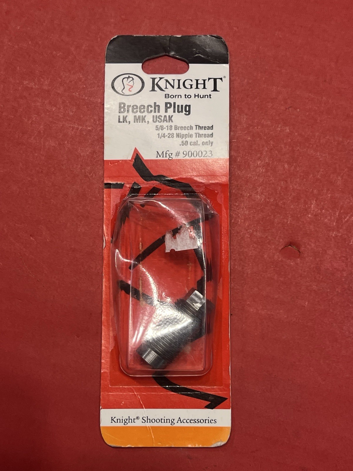 Knight Muzzleloader SBreech Plug LK, MK, USAK .50 Cal #900023 NEW