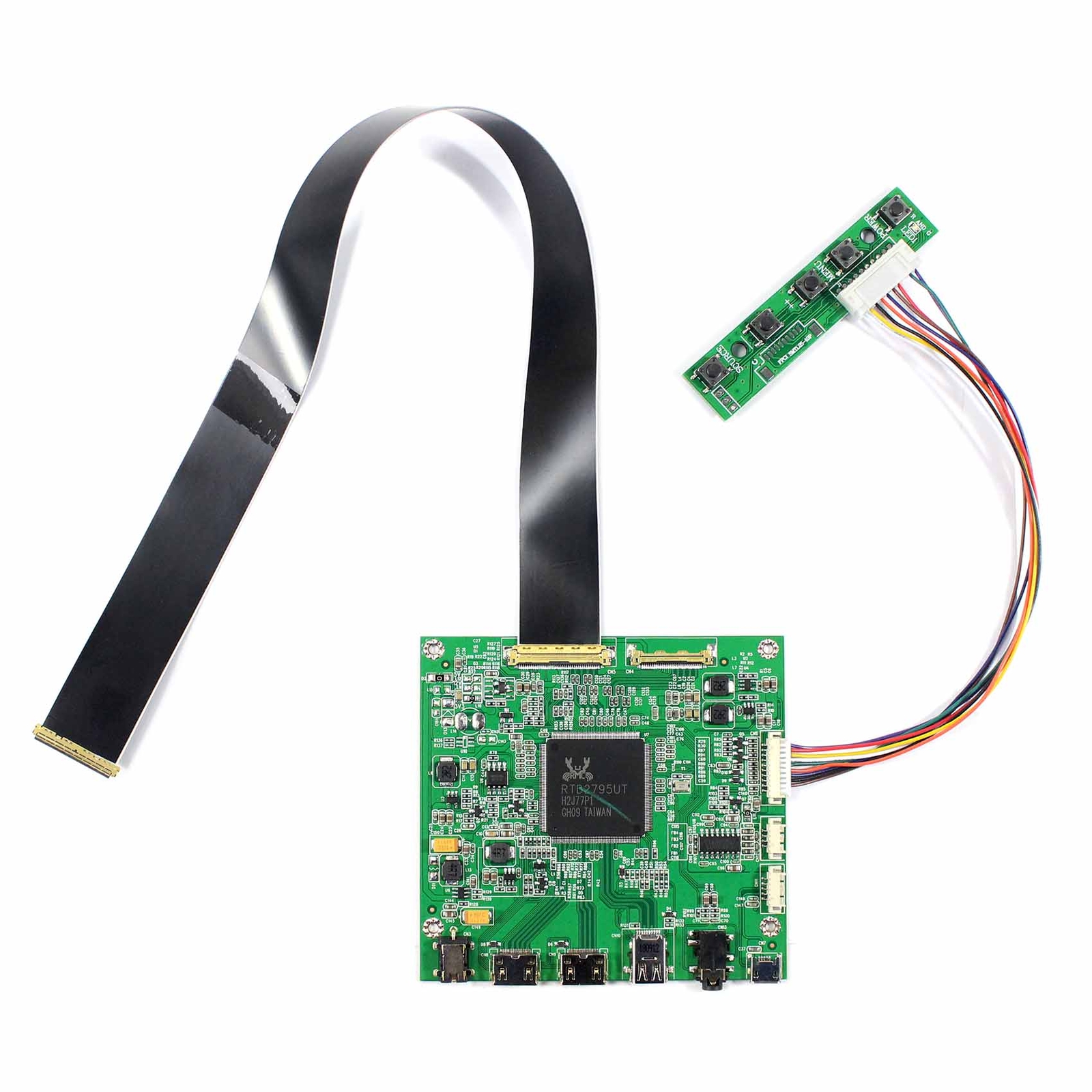 HD DP LCD Contoller Board Work For 4K 15.6" NV156QUM 3840x2160 LCD Screen